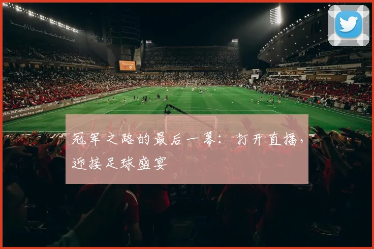 冠军之路的最后一幕：打开直播，迎接足球盛宴